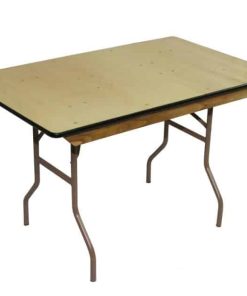 4' Banquet Table