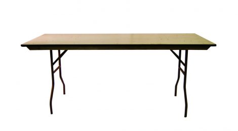 6' banquet table