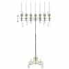 7 branch adjustable candelabra