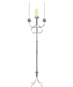 silver unity candelabra