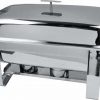 8 quart oblong stainless chafing dish