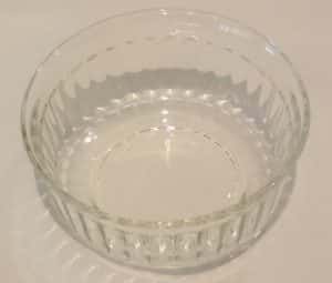 Bowl, Fluted Glass Soup