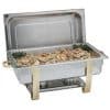 8 quart gold trimmed chafing dish