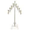 9 branch adjustable candelabra