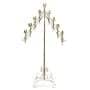 9 branch adjustable candelabra