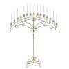 brass arch candelabra