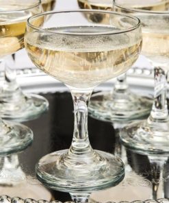 coupe champagne glass