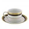 Coffee Cup, Black/Gold