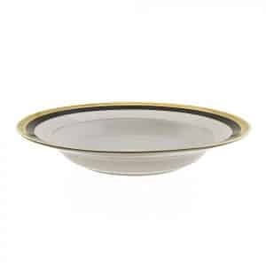 Bowl, Black/Gold Soup