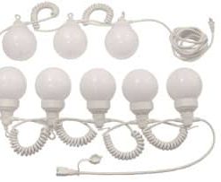 globe style string lights