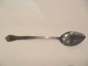 stainless chafing dish spoon