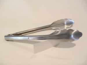 stainless tongs