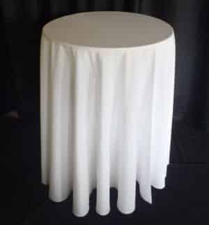 floor length round tablecloth