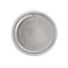 silver 14" round tray