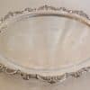 silver 24" oval tray