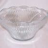 Punch Bowl, Glass 1.5 Gallon Ridged