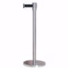 chrome stanchion with retractable belt
