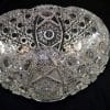 Punch Bowl, Glass 11 Quart Daisy Button