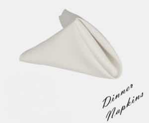 dinner napkins