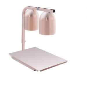 Heat Lamp, Double with Cutting Board