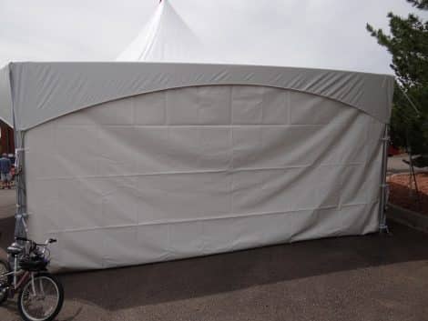 Canopy, Marquee Tent Sidewall 20' White - Image 3