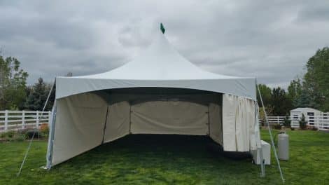 Canopy, Marquee Tent 20' x 20' White - Image 11