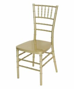 gold chivari chair