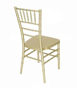 gold chivari chair back