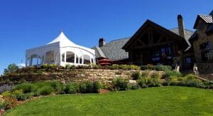 Alternative view of Canopy, Marquee Tent 20' x 20' White