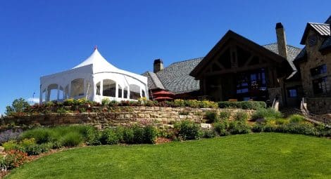 Canopy, Marquee Tent Sidewall 20' with Windows - Image 7