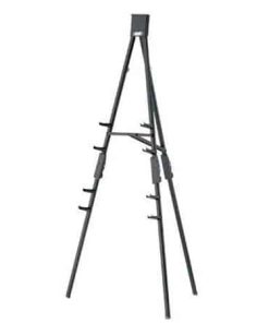 black easel